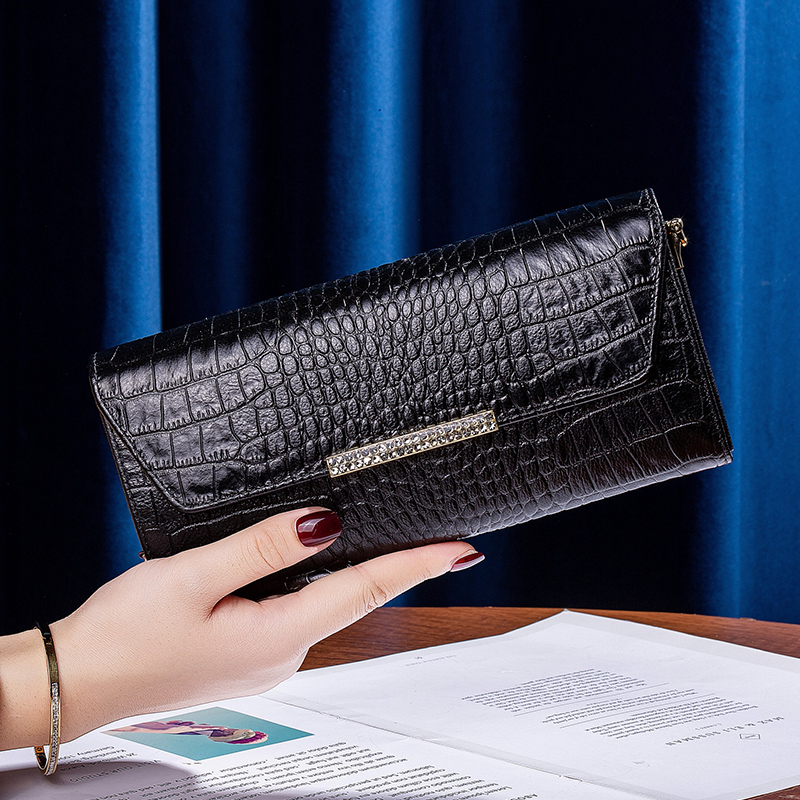 丝芙伦单肩斜挎小包多卡位手拿包