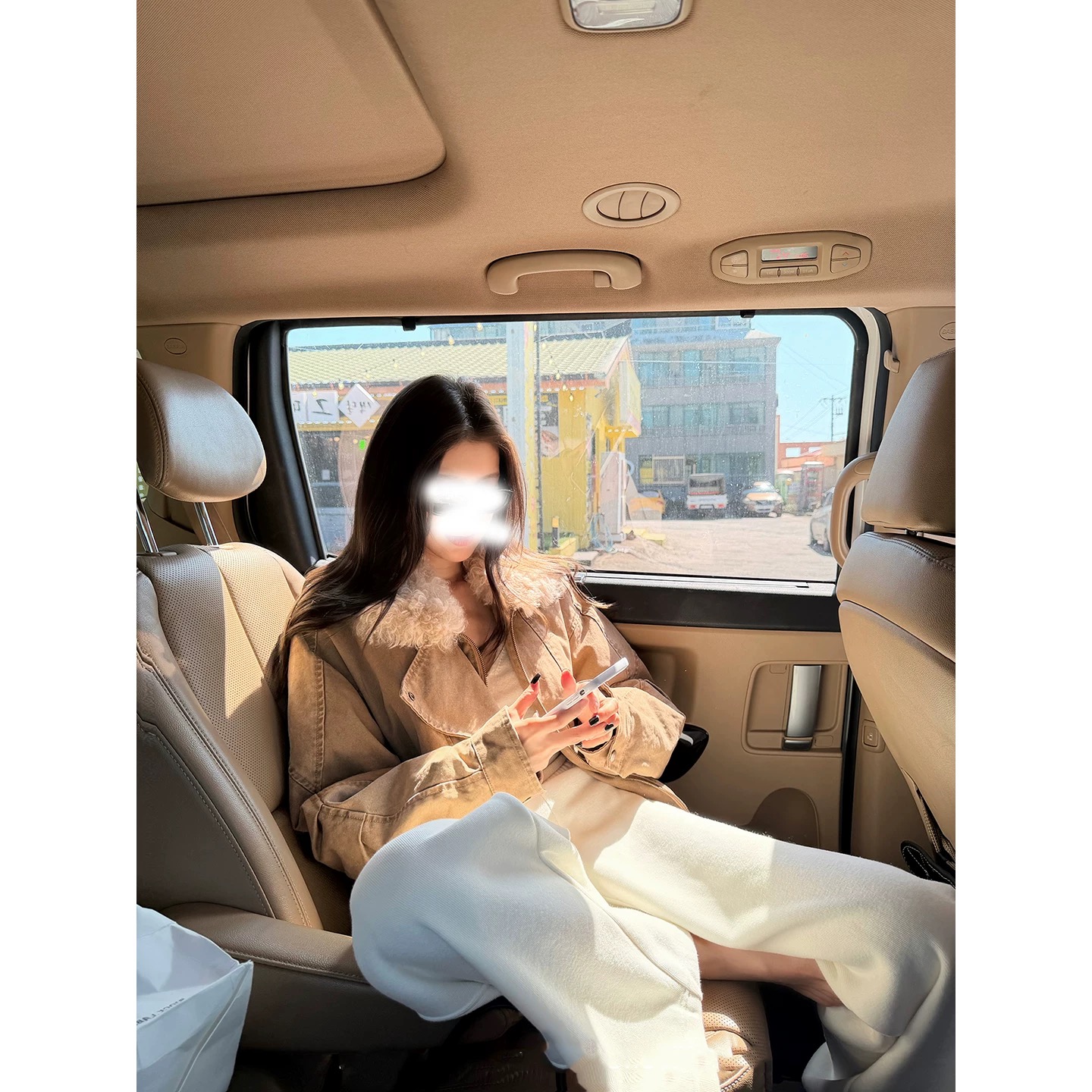 WANANTONG 第一件鹅绒!重工成衣水洗 羊毛毛领鹅绒羽绒服女冬季