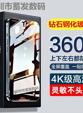 钢化膜15Pro360度上下左右防窥