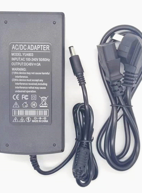 48V3A电源适配器48V2A2.5APOE集中供电交换机监控录像机通用电源
