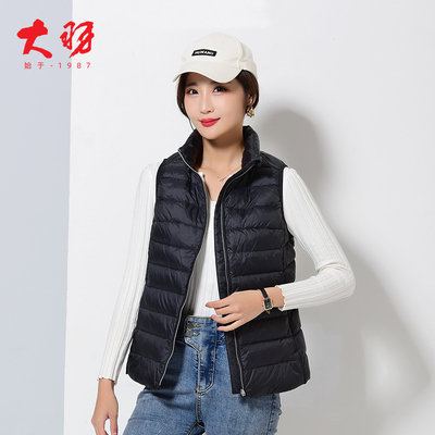 轻薄羽绒马甲短款秋冬时尚