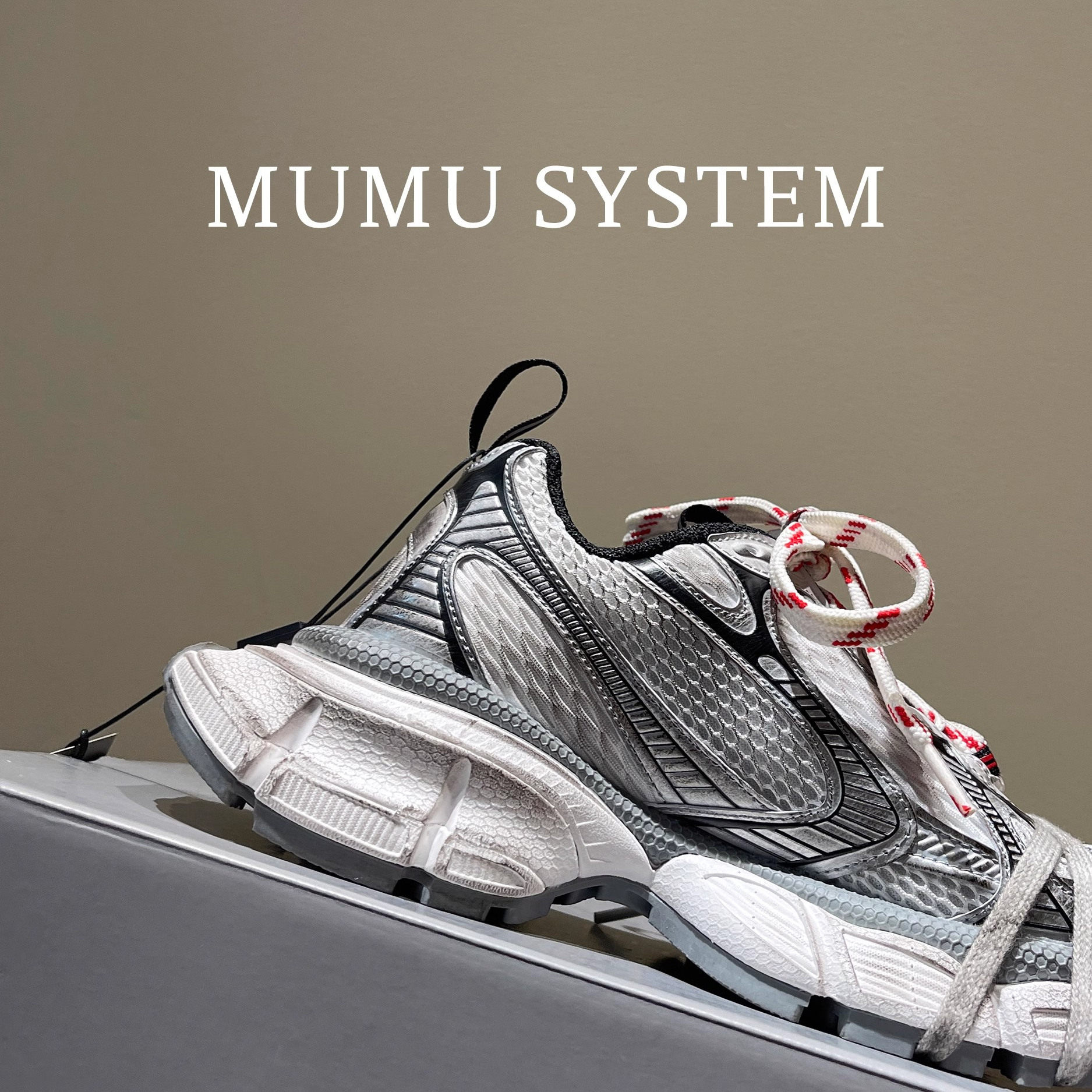 博主同款！不纠结系列~厚底增高做旧运动鞋休闲老爹鞋女情侣款