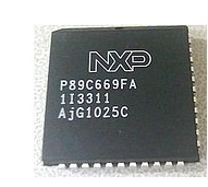 全新现货P89C669FA P89C669 8位微控制器芯片 PLCC-44 现货出售