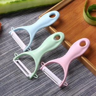 陶瓷水果削皮刀刨子多功能厨房家用土豆苹果神器去皮刮皮器剥皮刀