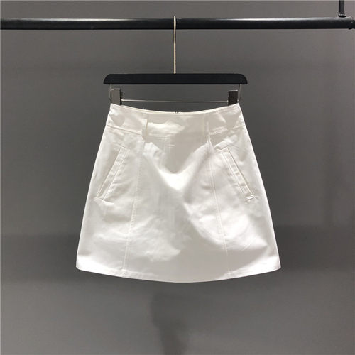 夏季休闲防走光百搭风包臀半身裙