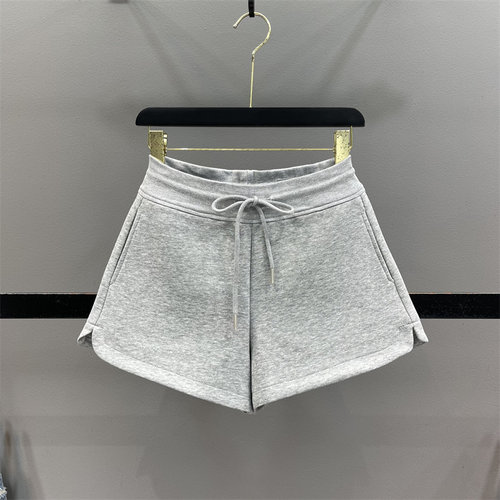 高腰休闲短裤女A字阔腿热裤