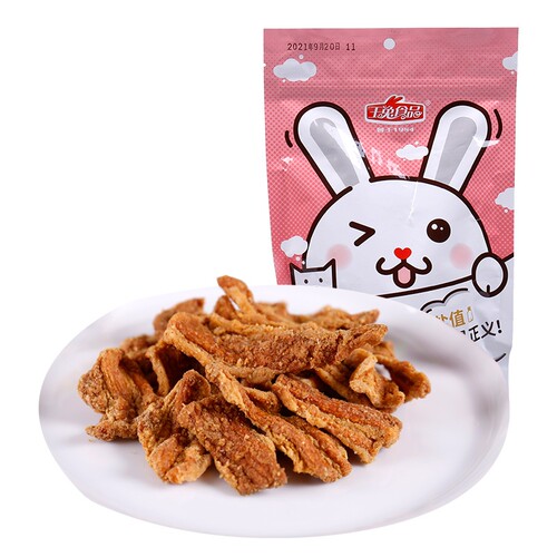 玉兔香酥片128G/袋猪肉渣