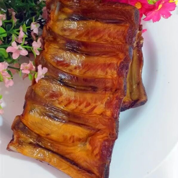 湖南特产500g烟熏香排骨腊肉腌肉腊猪排骨腊腊肠烟熏腊肉腊肠大骨