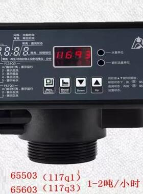 润新全自动软化阀F117Q3 时间流量型 家用锅炉软水机软化控制阀