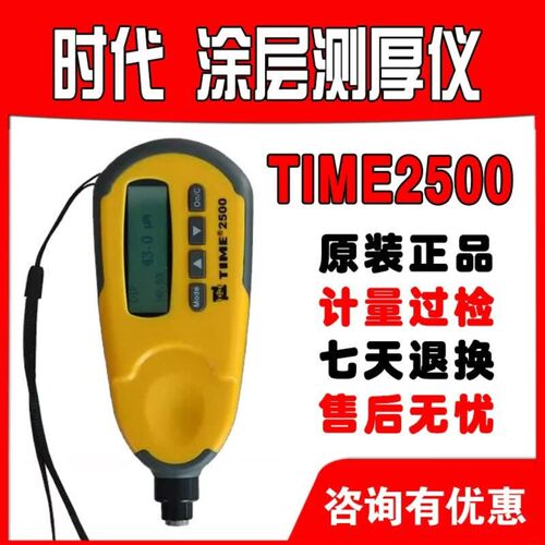 TIME2500涂层测厚仪磁性油漆干膜镀铬镀锌北京时代电涡流TIME2501