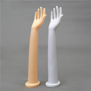 新60cm超长手模婚纱手套袖套手模特道具假手创意首饰拍摄道具手模
