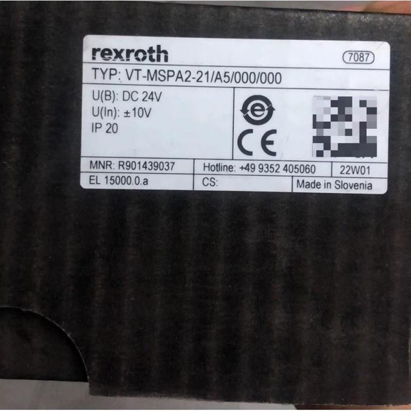 议价力士乐比例阀放器VT-MSPA2-21/A5/00 0/