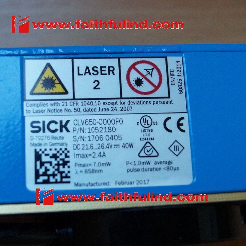 议价Sick CLV650-0000F0 西克全新工业条码扫描传感器 1052180