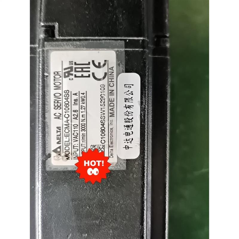 议价伺服电机 ECMA-C10604SS A2款400W带刹