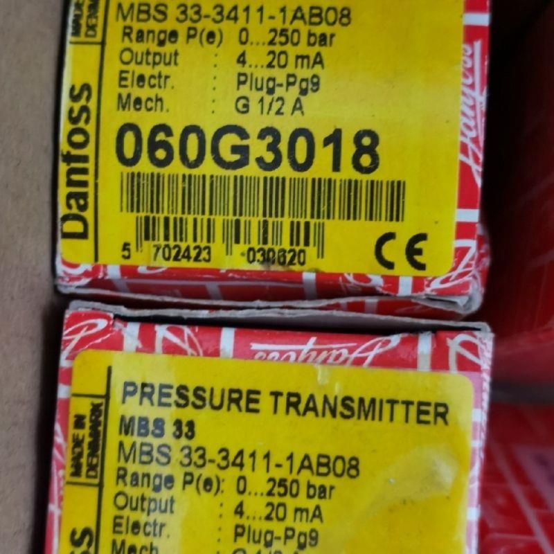 议价anfoss压力传感器MBS33 060G3018