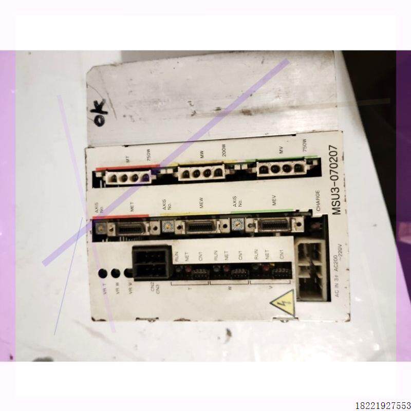 议价有.-使用070207MSU3机械手变形伺服器外壳正常.议价配