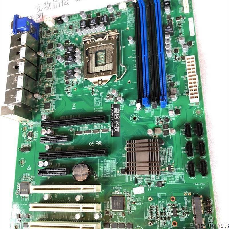 议价EAMB-1585 服务器工控主板 LGA 1151针6代7代处理器 测好