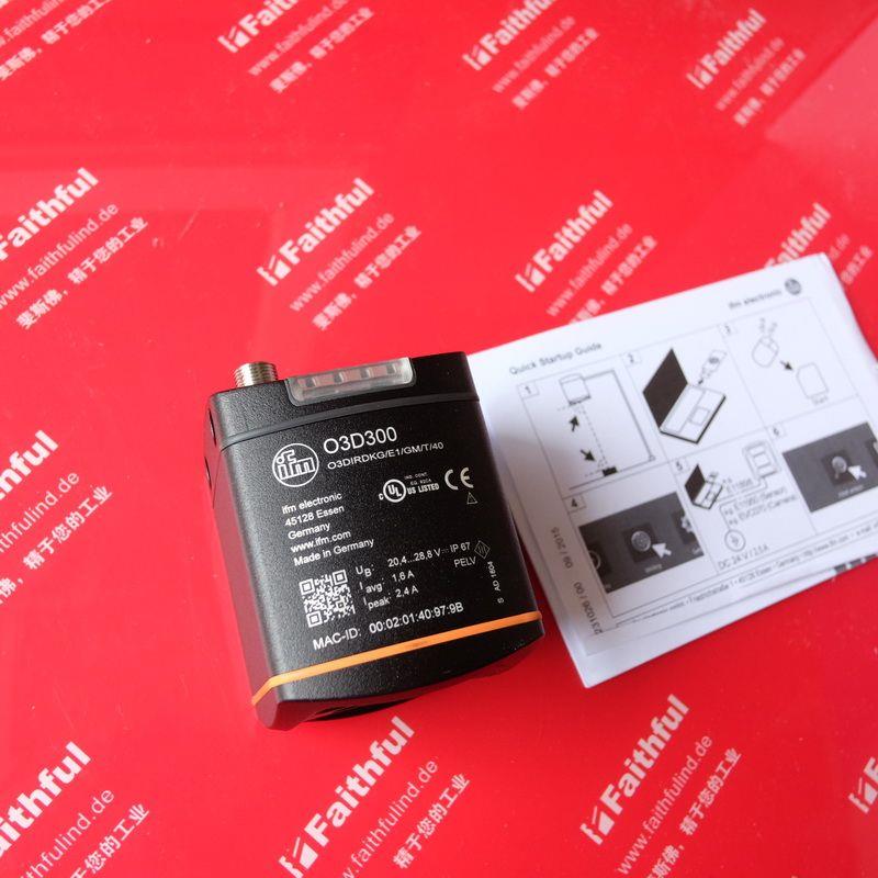 议价Ifm O3D300 易福门全新3D传感器 O3DIRDKG/E1/GM/T/40