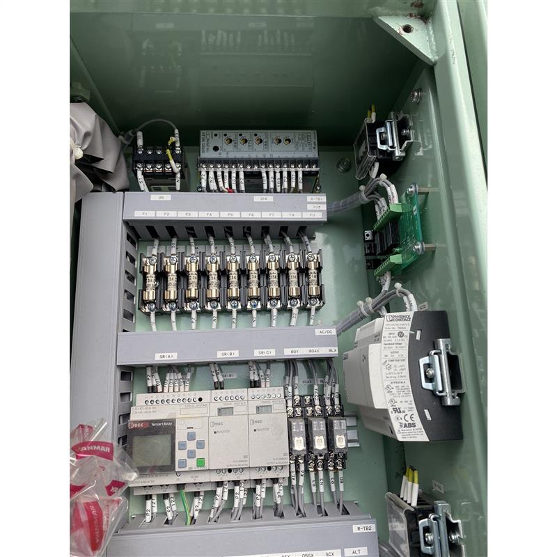 议价YANMAR DFT DATE 03-2017发电机控制柜全新拍前先议价