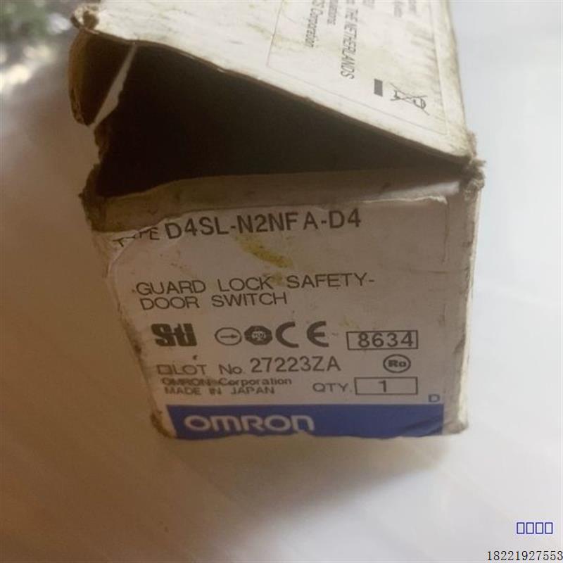 议价O m ron电磁机械安全门锁开关D4SL-N2NFA-D4【议价