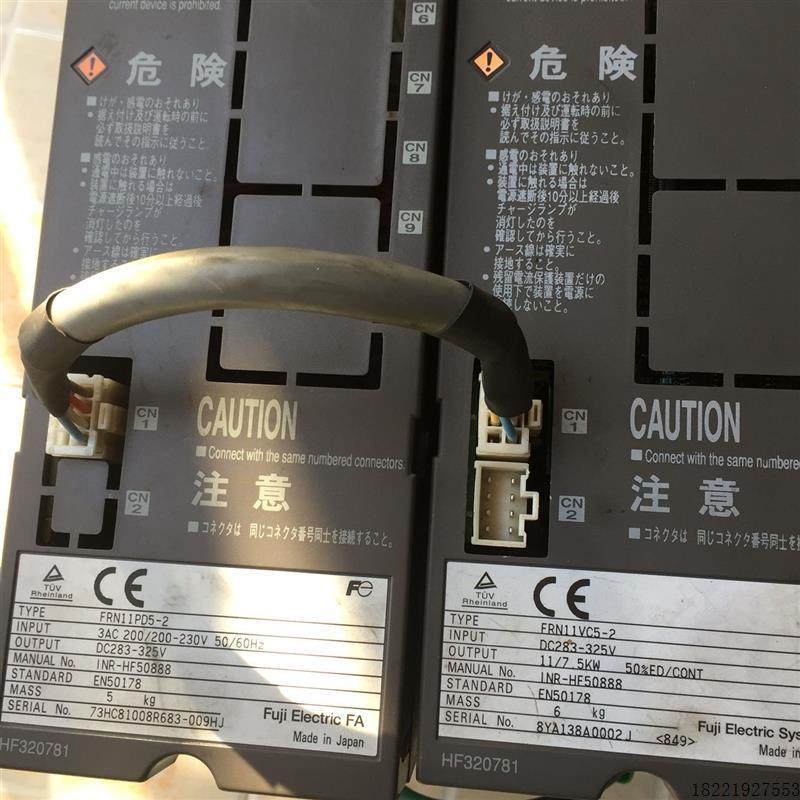 议价A083*FRENIC富士伺服驱动器5000MS5左边电源模块