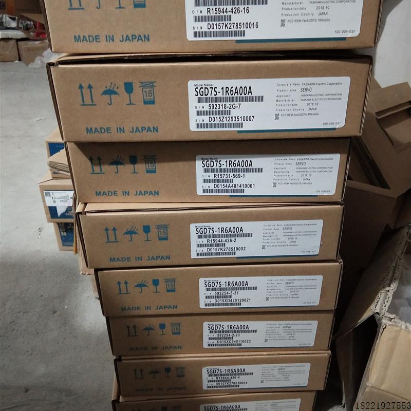 议价SGD7S-1R6A00A安川伺服 原装 正品销售 质保一年