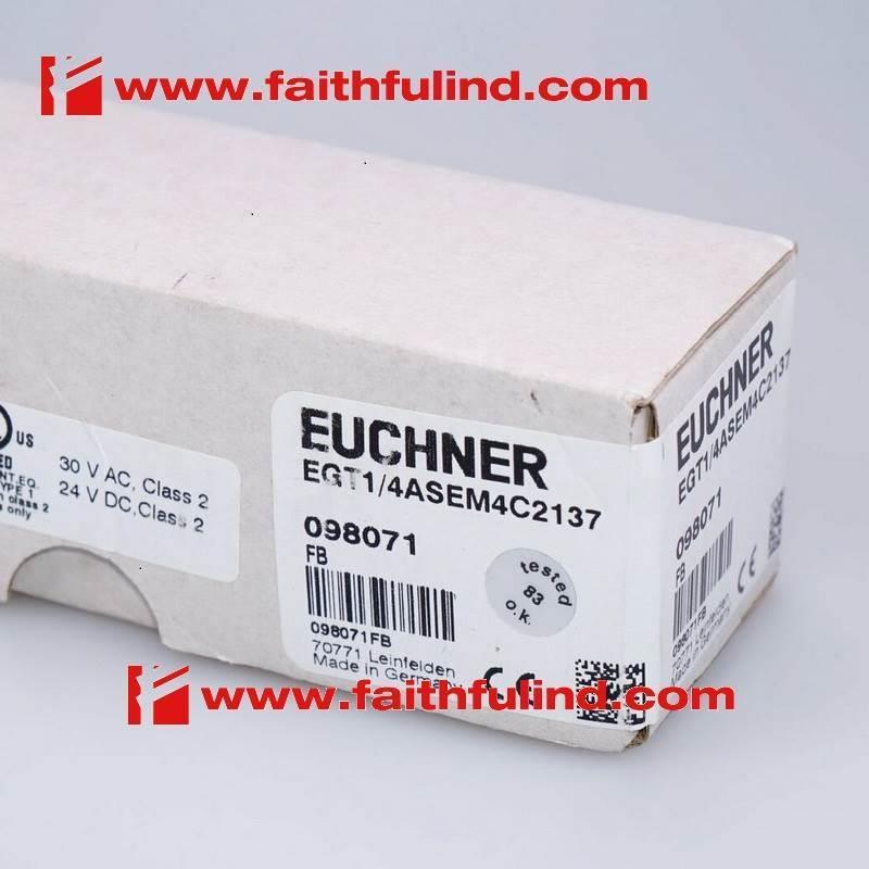 议价Euchner 098071 安士能全新安全开关 EGT1/4ASEM
