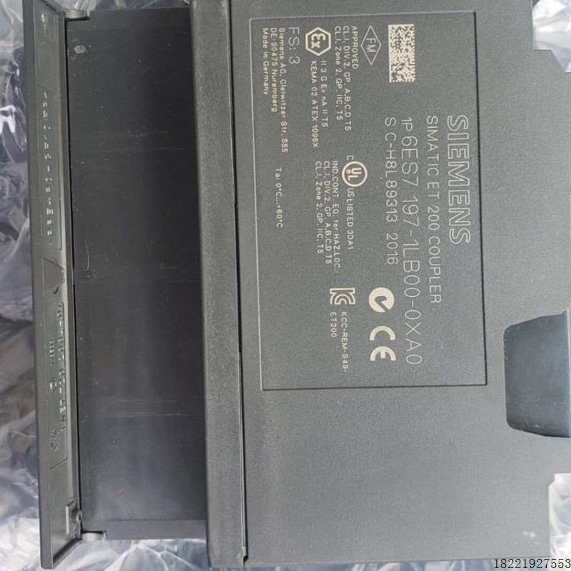 议价6Es7197-1LB00-0AX0Y耦合