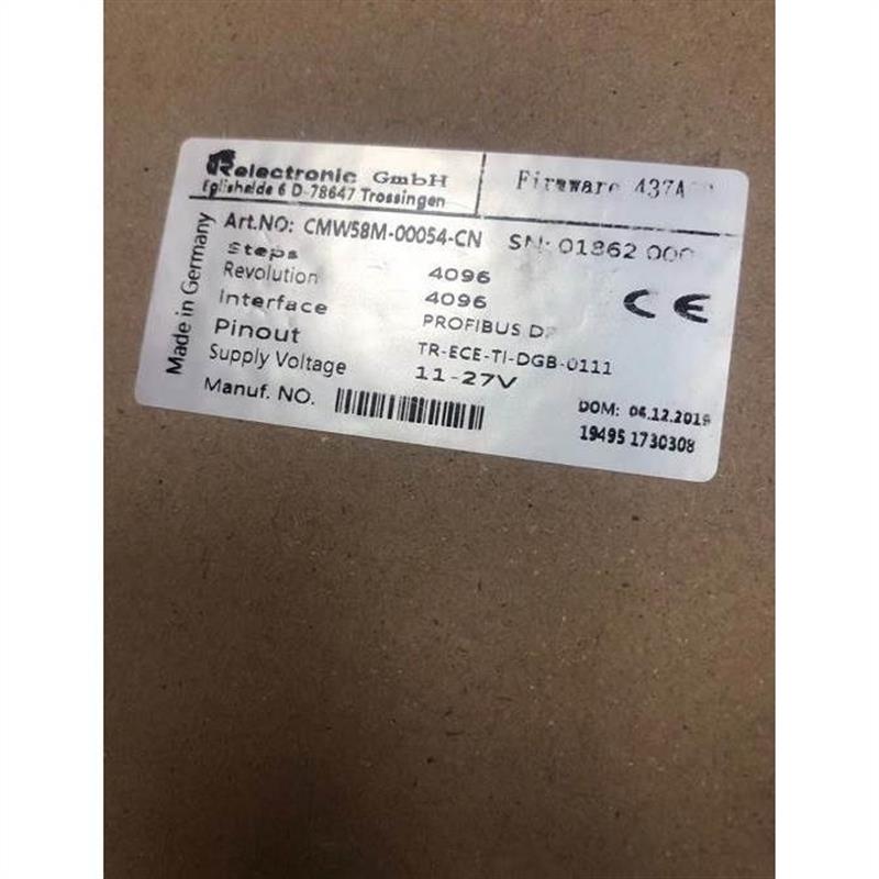 议价CMW58M-00054-CN 全新原装TR编码器现货 CMW58M-00054-CN
