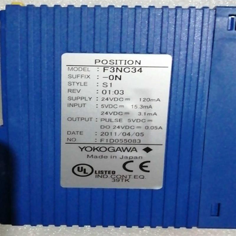 议价YOKOGAWA横河模块F3NC34-ONF3PU10