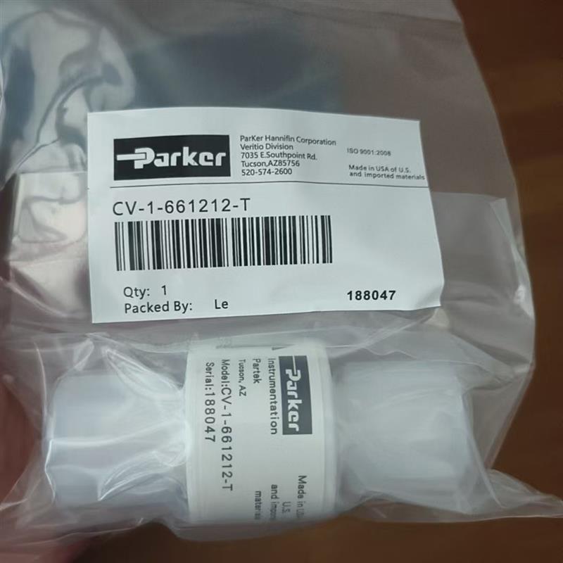 议价全新Parker派克168750单向阀CV-1-661212-T拍前先议价