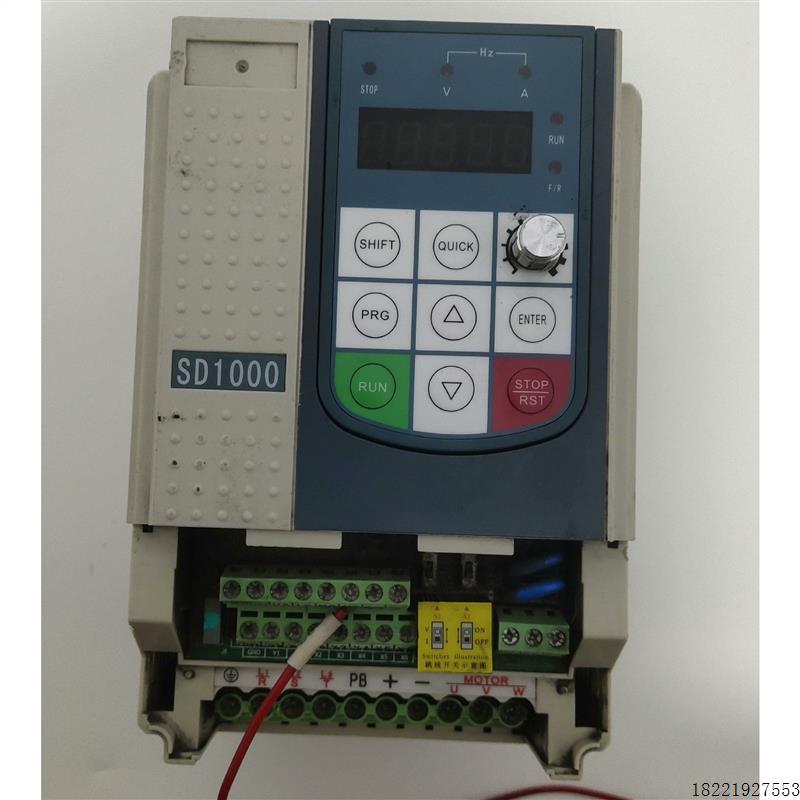 议价拆机森岛变频器型号:SD1000-4T0037G/B