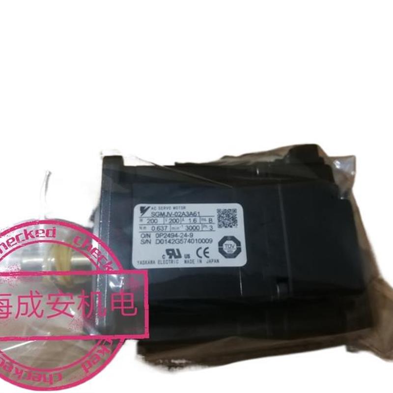 议价SGM-01U3AP01伺服100w电机原装质保一年 现货销售