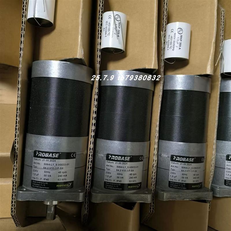 议价原厂进口ROTEK 64.2-V33.3.F-SX 46.2-W250.F ROBASE电机