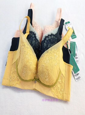 唯美文胸19406正品2023新款软钢圈聚拢薄杯大胸显小全罩杯CD内衣