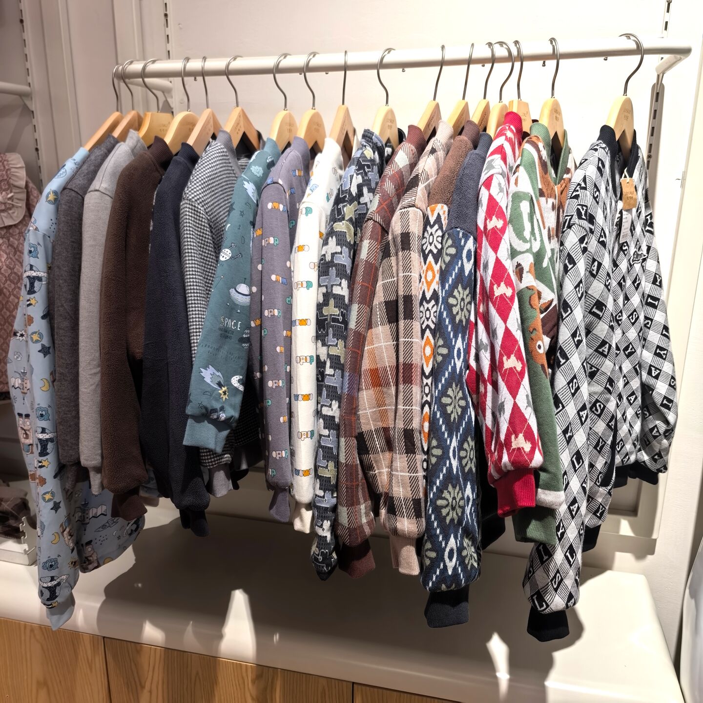 粒粒仔儿童棉衣夹袄外套