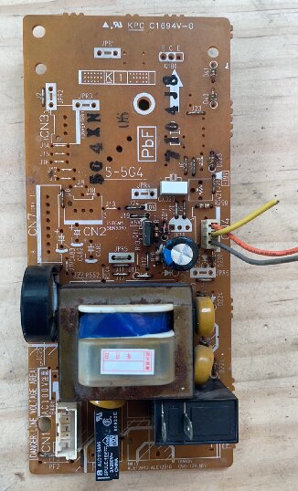 松下NN-MX25WF微波炉主板F62605G40XN S-5G4 KPC C1694V-0