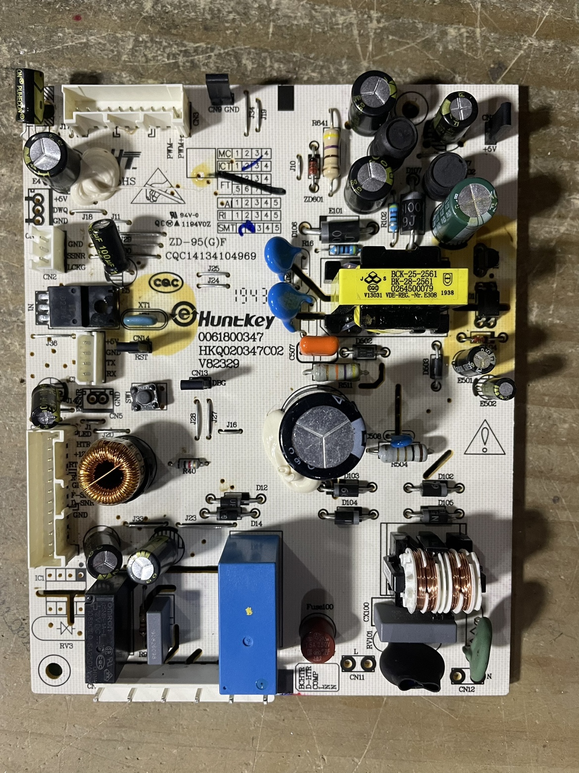 0061800347适用海尔冰箱电脑板主板BCD-260WDBD-260WDGH-260WDGW