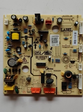 适用美的冰箱BCD-260WTGPZM电源板17131000000649电路板