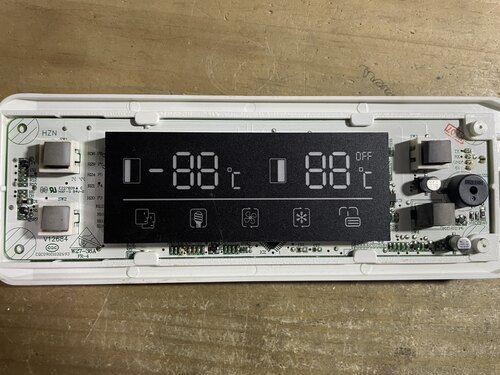 适用海尔冰箱FF2-66C显示板 0321801600触摸按键板V98538