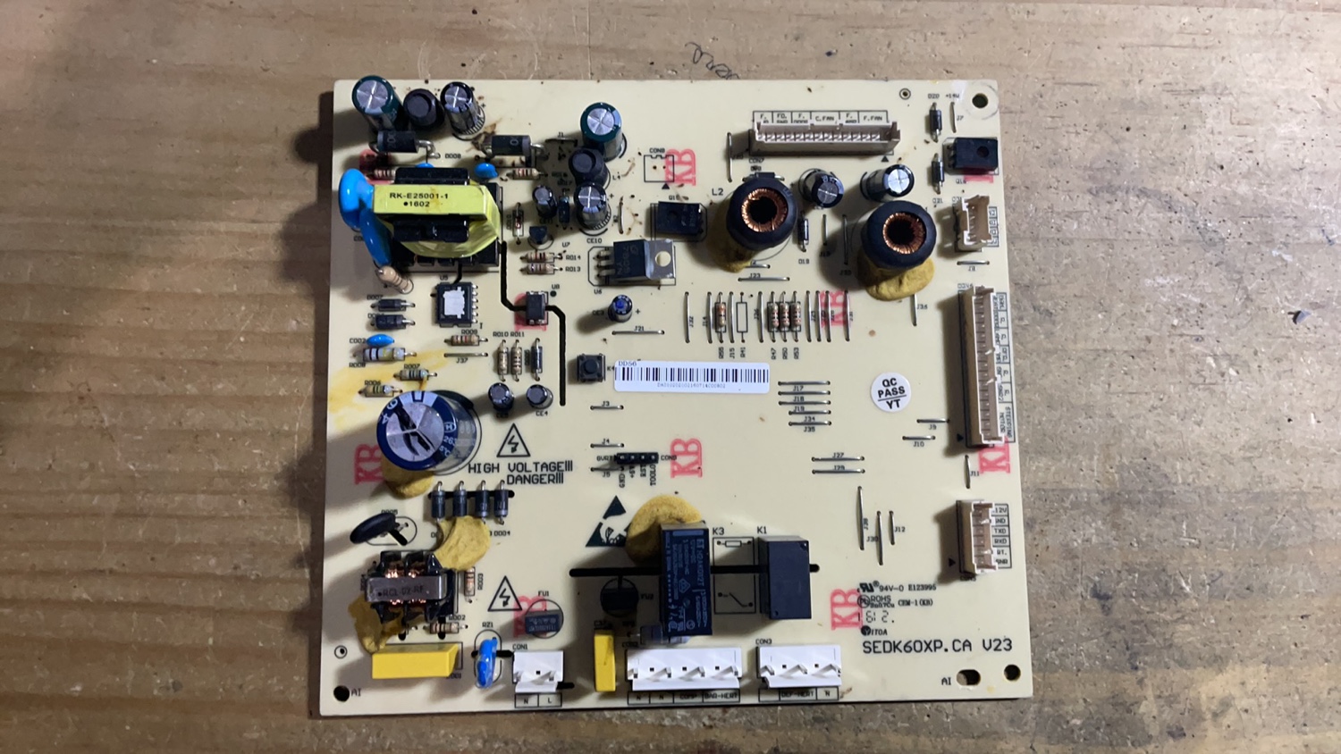 适用于美的冰箱主板电脑板BCD-516WKM 610WKM 603WKMA 控制电源板