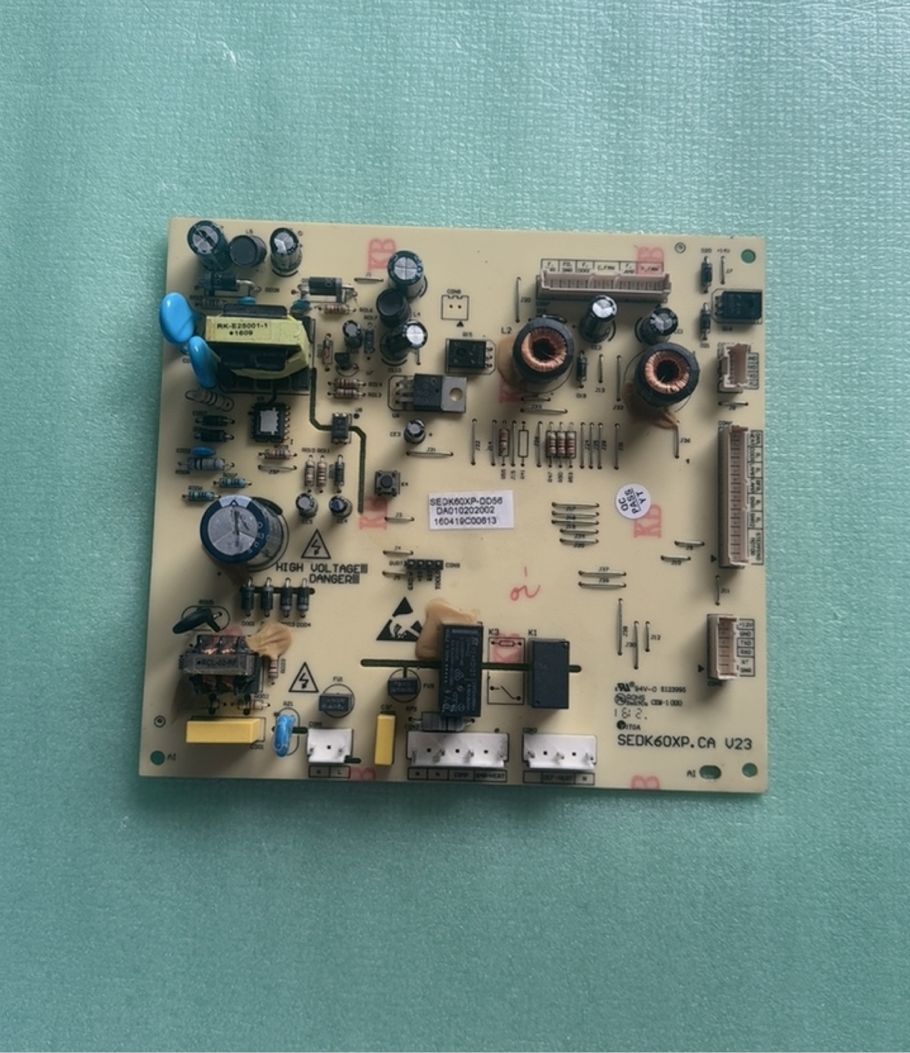 美的冰箱主板电脑板BCD-516WKM WKM(E)电源板DA010202002控制板