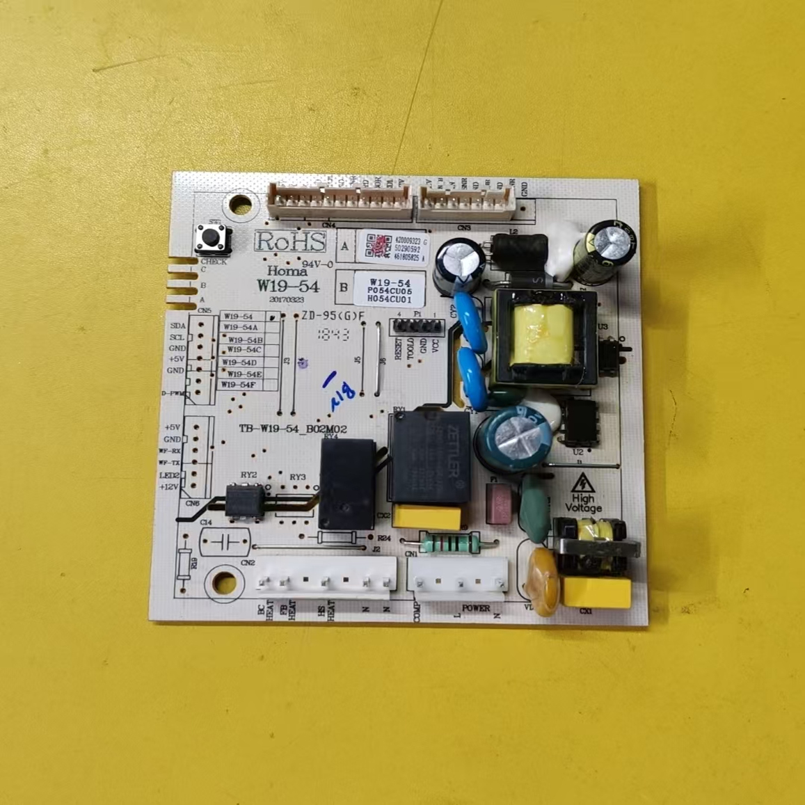 奥马冰箱BCD-235WGU控制板W19-54