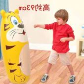 热卖 海豚拳击恐龙儿童玩具玩具锻炼健身大号不倒翁充气解压益智老