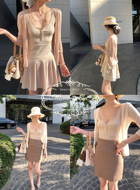 Mummy Cat 下蛋喵【22度的风】新品100莱赛尔亲肤防晒针织开衫