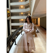 MummyCat下蛋喵 长大衣外套 100绵羊毛气质修身 巴黎小姐 新品