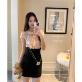 Mummy 莱赛尔日系轻透感娃娃领压褶衬衫 Cat下蛋喵 白日梦小姐