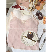 Cat 下蛋喵 辛德拉 Mummy 新品 花边蕾丝吊带背心内搭胸衣上衣