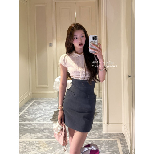 高腰包臀百搭显瘦半身裙短裙