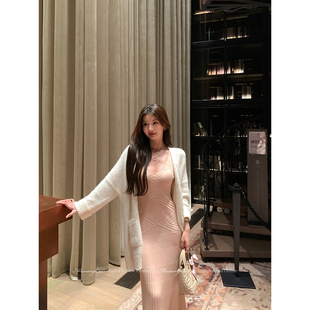 Cat 气质收腰包臀针织长款 下蛋喵 新品 连衣裙 矜持光晕 Mummy